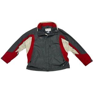 Columbia Windbreaker Jacket Size L Sportswear Light Rain Coat Outdoor Rain grey